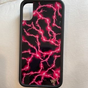 Electric Pink Wildflower Phone Case